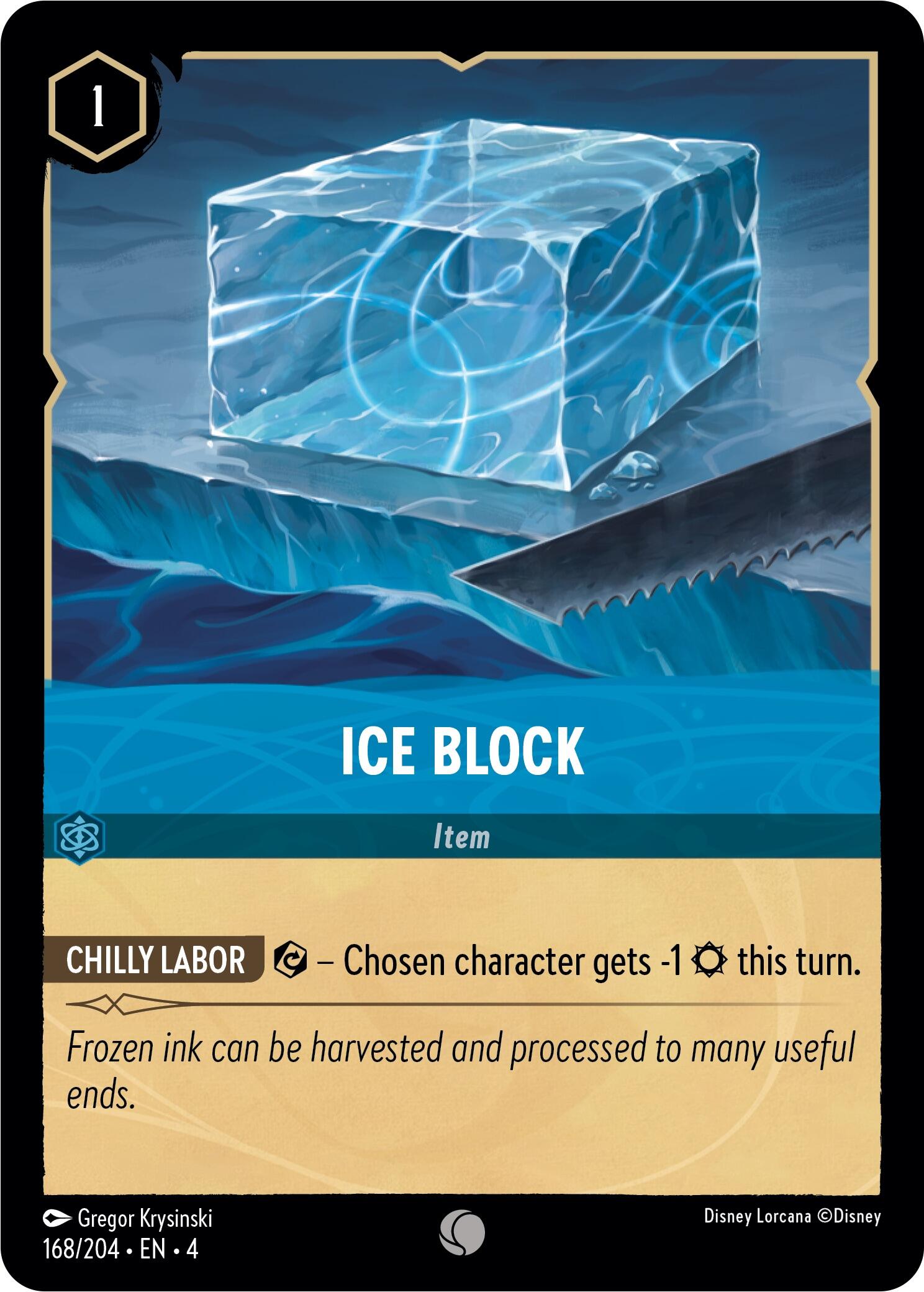 Ice Block (168/204) [Ursula's Return] | Pegasus Games WI