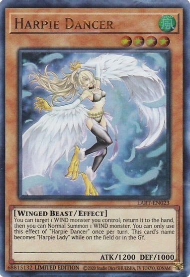 Harpie Dancer [LART-EN023] Ultra Rare | Pegasus Games WI