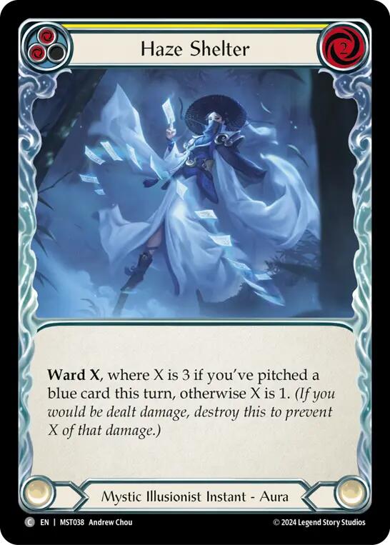 Haze Shelter (Yellow) [MST038] (Part the Mistveil) | Pegasus Games WI