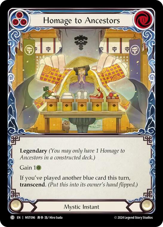 Homage to Ancestors // Inner Chi [MST096] (Part the Mistveil) | Pegasus Games WI