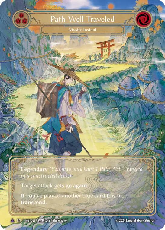 Path Well Traveled // Inner Chi (Marvel) [MST098] (Part the Mistveil)  Cold Foil | Pegasus Games WI