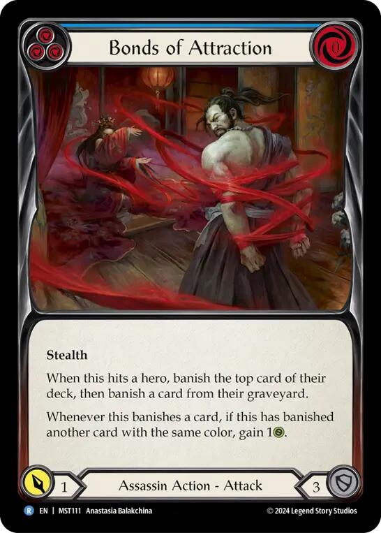 Bonds of Attraction (Blue) [MST111] (Part the Mistveil) | Pegasus Games WI