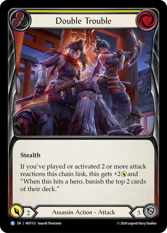 Double Trouble (Yellow) [MST113] (Part the Mistveil) | Pegasus Games WI