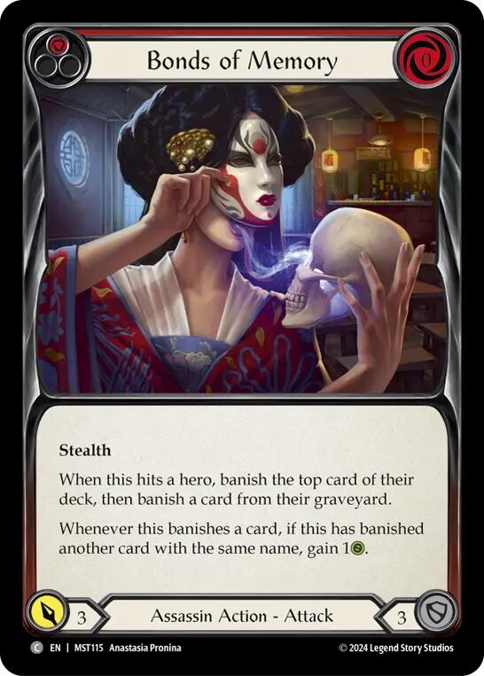 Bonds of Memory (Red) [MST115] (Part the Mistveil) | Pegasus Games WI
