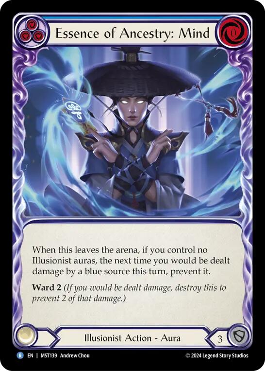 Essence of Ancestry: Mind [MST139] (Part the Mistveil)  Rainbow Foil | Pegasus Games WI