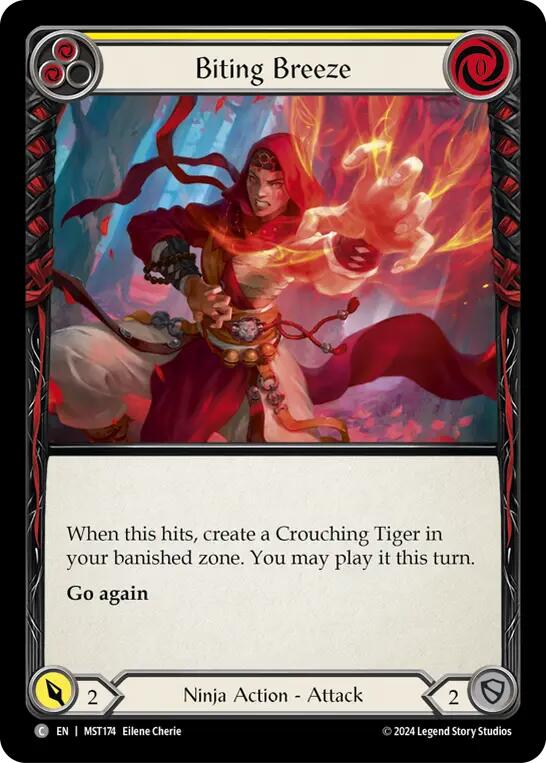 Biting Breeze (Yellow) [MST174] (Part the Mistveil) | Pegasus Games WI