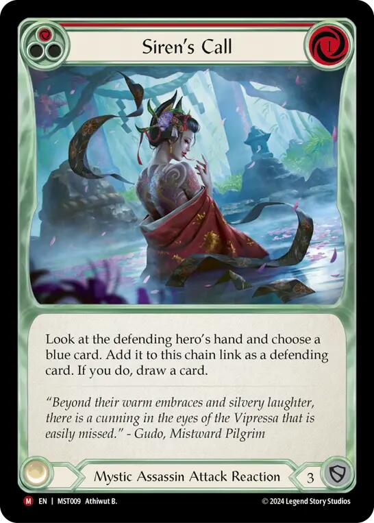 Siren's Call [MST009] (Part the Mistveil)  Rainbow Foil | Pegasus Games WI
