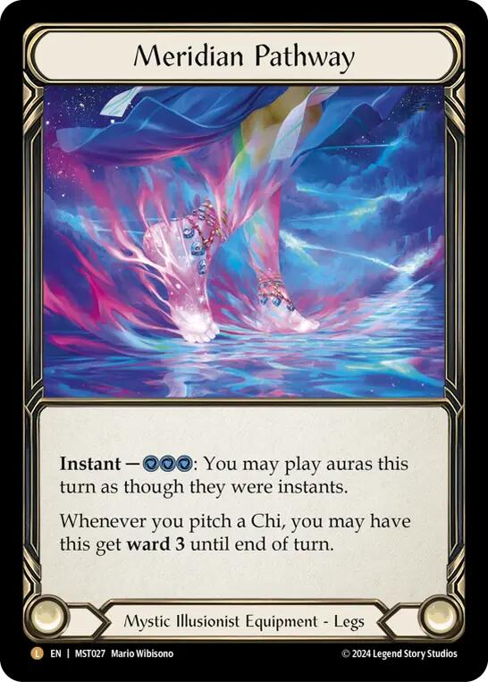 Meridian Pathway [MST027] (Part the Mistveil)  Rainbow Foil | Pegasus Games WI