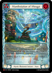 Manifestation of Miragai (Extended Art) [MST031] (Part the Mistveil)  Rainbow Foil | Pegasus Games WI