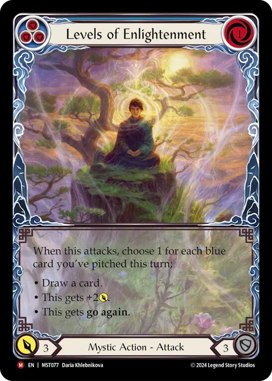 Levels of Enlightenment (Extended Art) [MST077] (Part the Mistveil)  Rainbow Foil | Pegasus Games WI