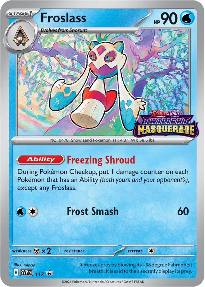 Froslass (117) [Scarlet & Violet: Black Star Promos] | Pegasus Games WI