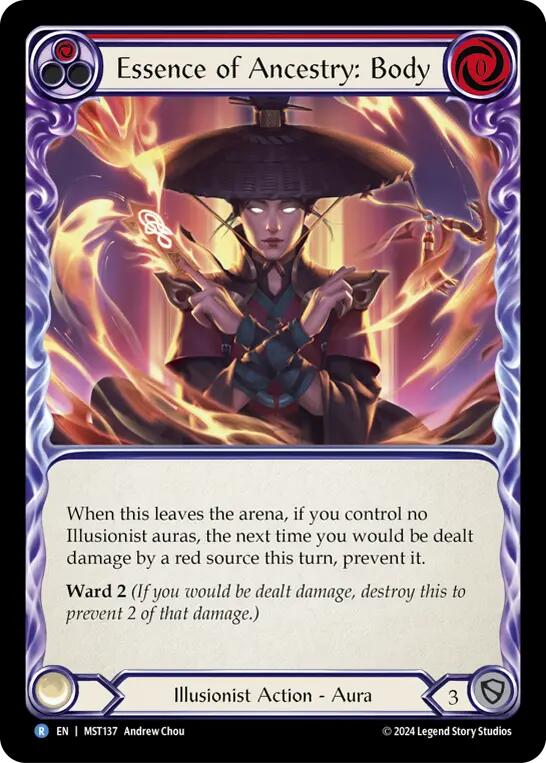 Essence of Ancestry: Body [MST137] (Part the Mistveil)  Rainbow Foil | Pegasus Games WI