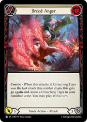 Breed Anger (Yellow) [MST177] (Part the Mistveil)  Rainbow Foil | Pegasus Games WI