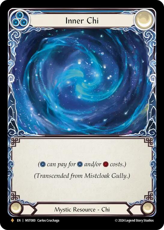 Mistcloak Gully // Inner Chi [MST000] (Part the Mistveil)  Cold Foil | Pegasus Games WI