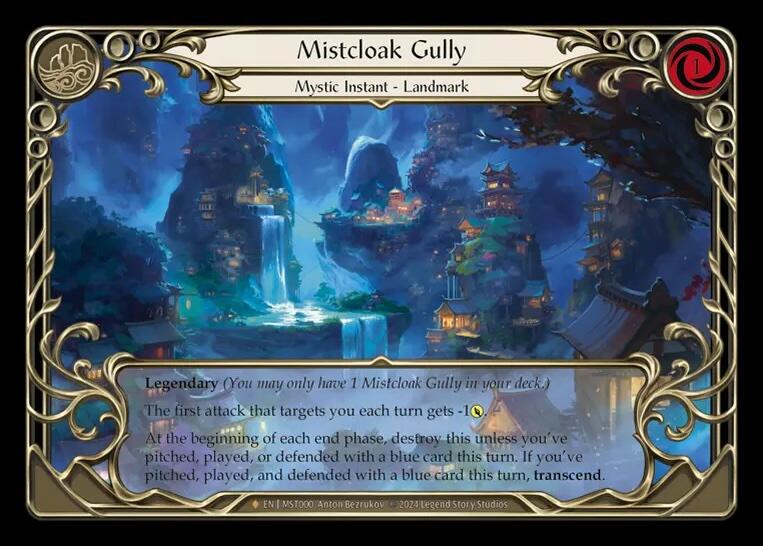 Mistcloak Gully // Inner Chi [MST000] (Part the Mistveil)  Cold Foil | Pegasus Games WI