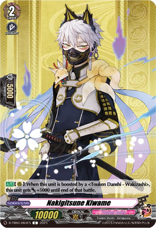 Nakigitsune Kiwame (D-TB04/064EN) [Touken Ranbu ONLINE 2023] | Pegasus Games WI