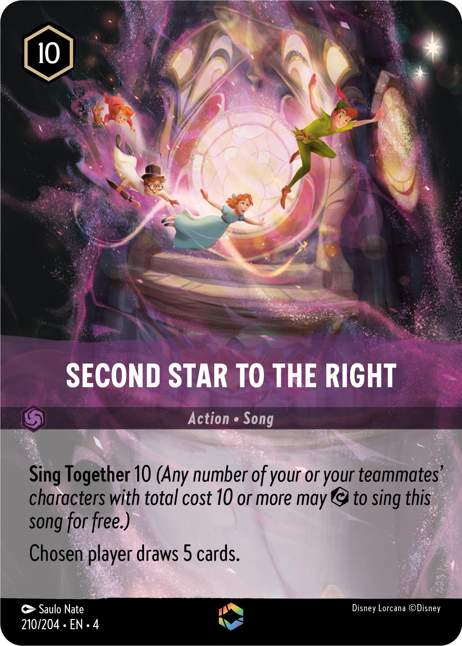 Second Star to the Right (Enchanted) (210/204) [Ursula's Return] | Pegasus Games WI