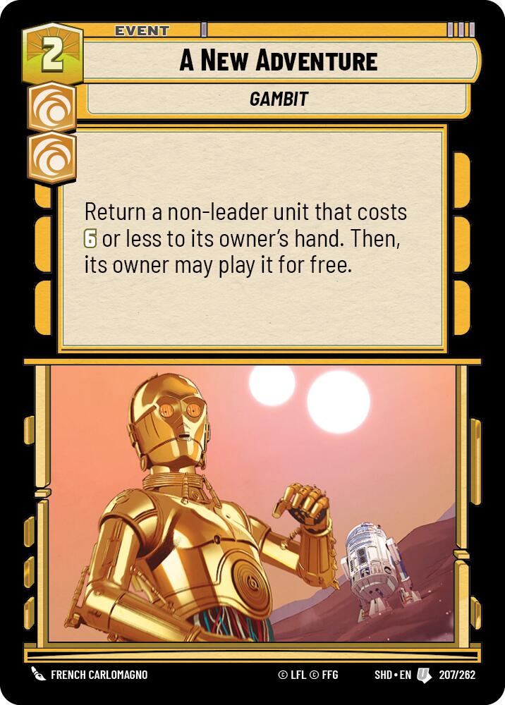 A New Adventure (207/262) [Shadows of the Galaxy] | Pegasus Games WI