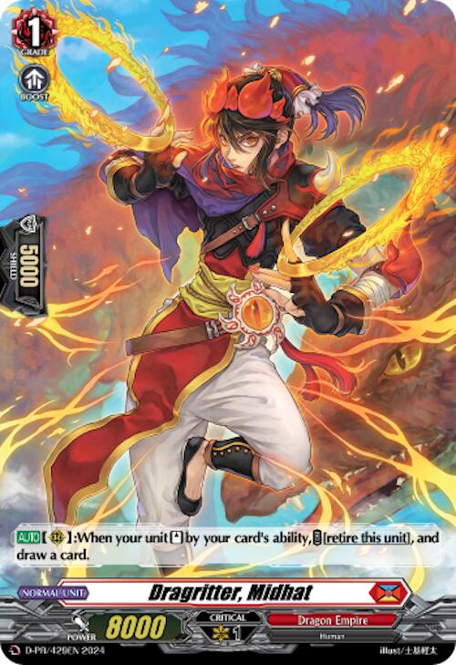 Dragritter, Midhat (Foil) (D-PR/429EN) [D Promo Cards] | Pegasus Games WI