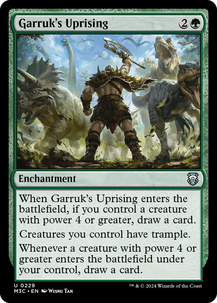 Garruk's Uprising [Modern Horizons 3 Commander] | Pegasus Games WI