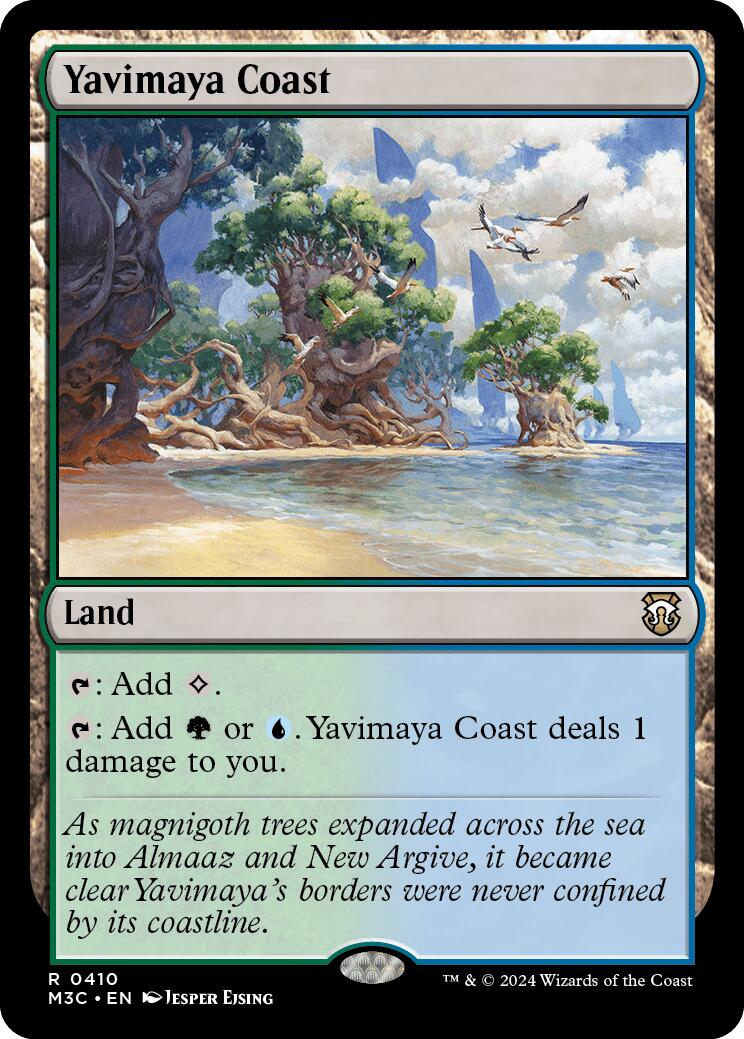 Yavimaya Coast [Modern Horizons 3 Commander] | Pegasus Games WI