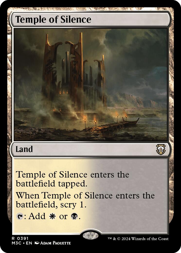 Temple of Silence [Modern Horizons 3 Commander] | Pegasus Games WI