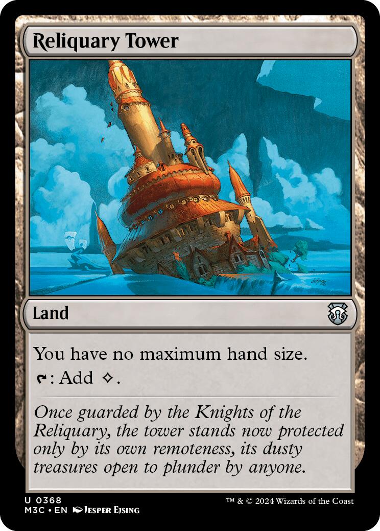 Reliquary Tower [Modern Horizons 3 Commander] | Pegasus Games WI