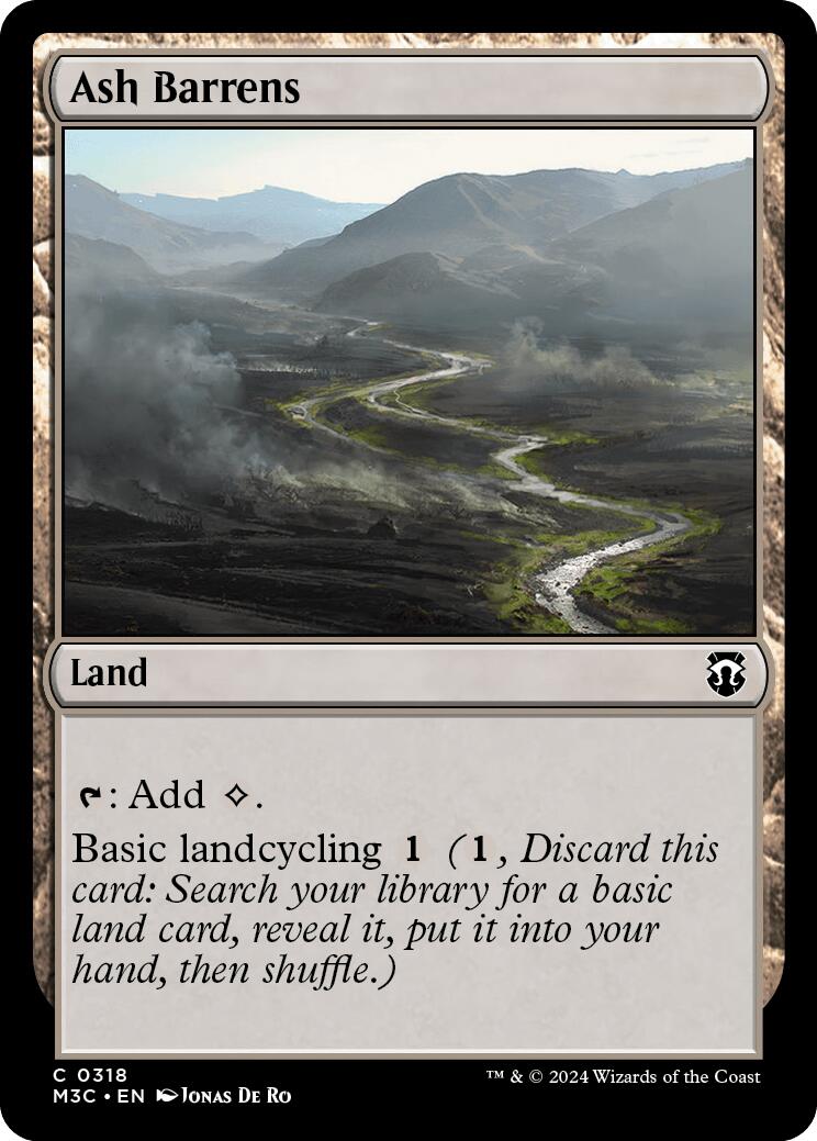 Ash Barrens [Modern Horizons 3 Commander] | Pegasus Games WI