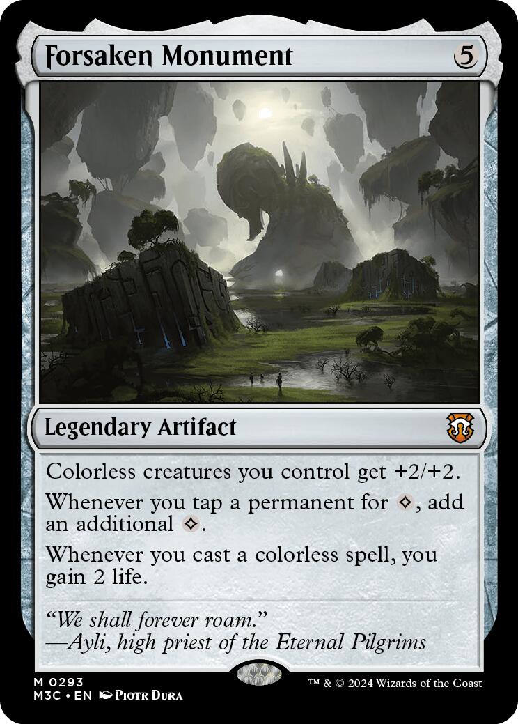 Forsaken Monument [Modern Horizons 3 Commander] | Pegasus Games WI