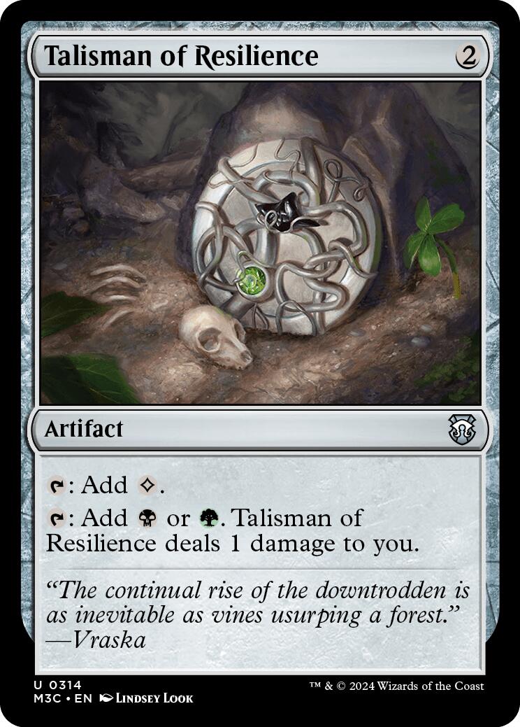 Talisman of Resilience [Modern Horizons 3 Commander] | Pegasus Games WI