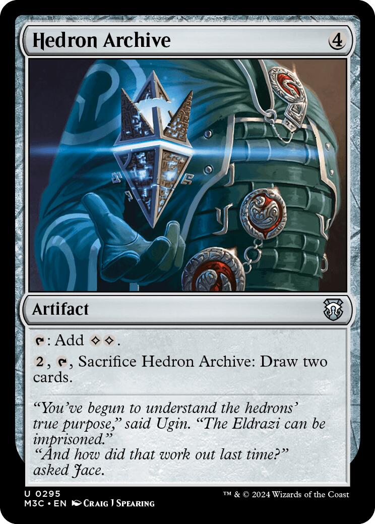 Hedron Archive [Modern Horizons 3 Commander] | Pegasus Games WI