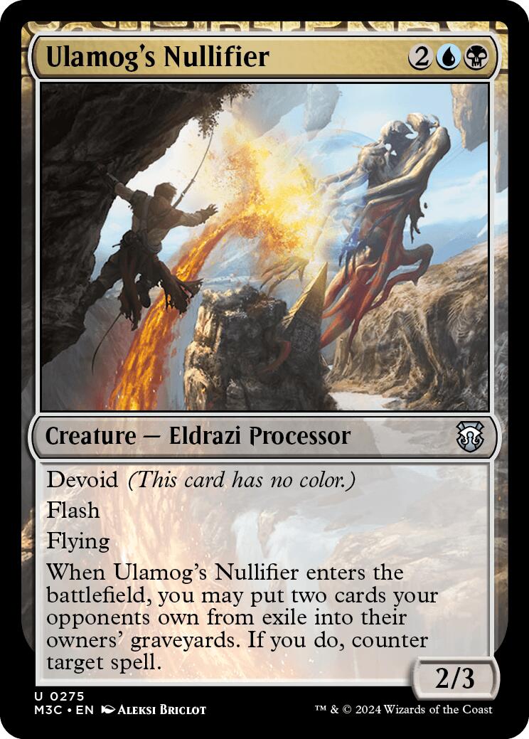 Ulamog's Nullifier [Modern Horizons 3 Commander] | Pegasus Games WI