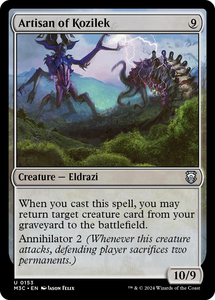 Artisan of Kozilek [Modern Horizons 3 Commander] | Pegasus Games WI