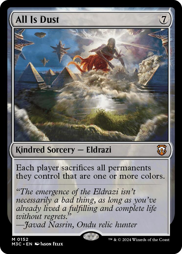 All Is Dust [Modern Horizons 3 Commander] | Pegasus Games WI