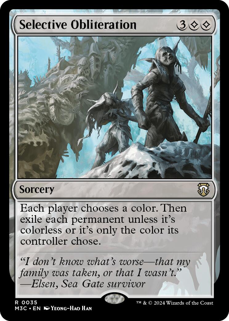 Selective Obliteration [Modern Horizons 3 Commander] | Pegasus Games WI