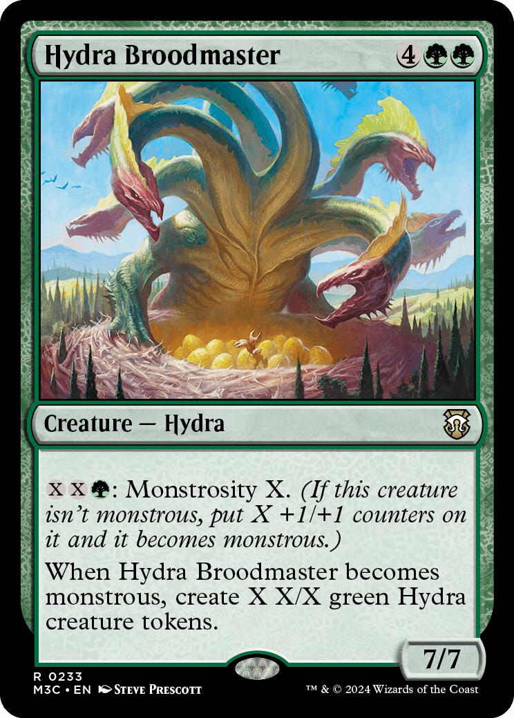 Hydra Broodmaster [Modern Horizons 3 Commander] | Pegasus Games WI