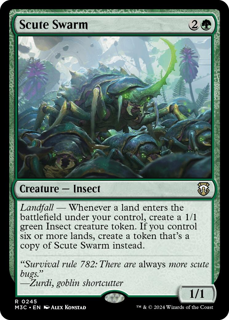 Scute Swarm [Modern Horizons 3 Commander] | Pegasus Games WI