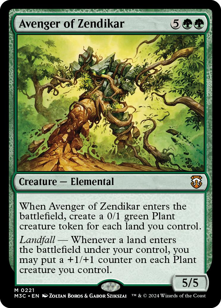 Avenger of Zendikar [Modern Horizons 3 Commander] | Pegasus Games WI