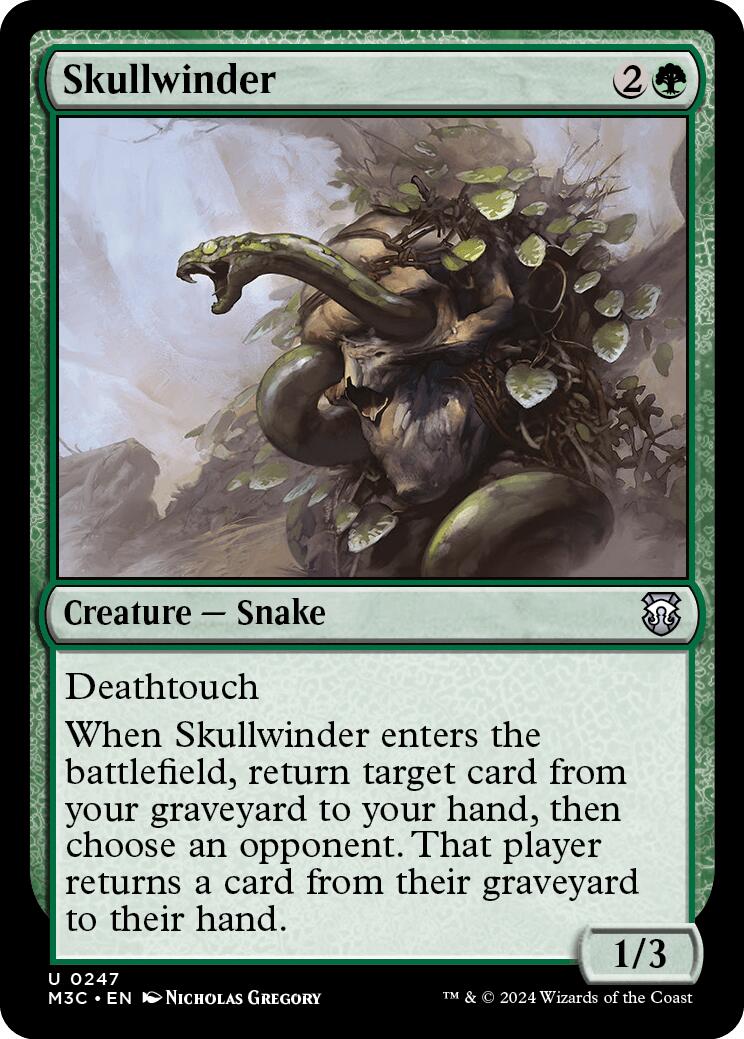 Skullwinder [Modern Horizons 3 Commander] | Pegasus Games WI