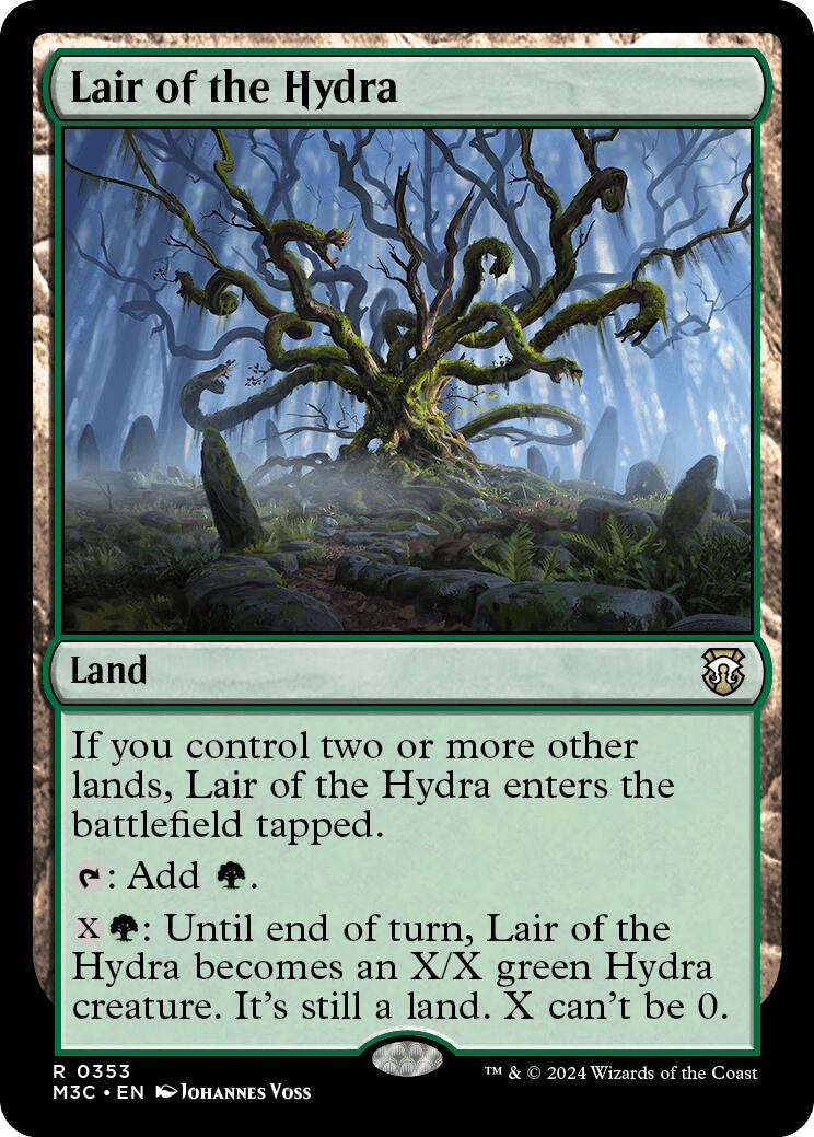Lair of the Hydra [Modern Horizons 3 Commander] | Pegasus Games WI