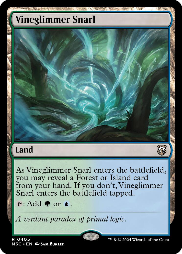 Vineglimmer Snarl [Modern Horizons 3 Commander] | Pegasus Games WI