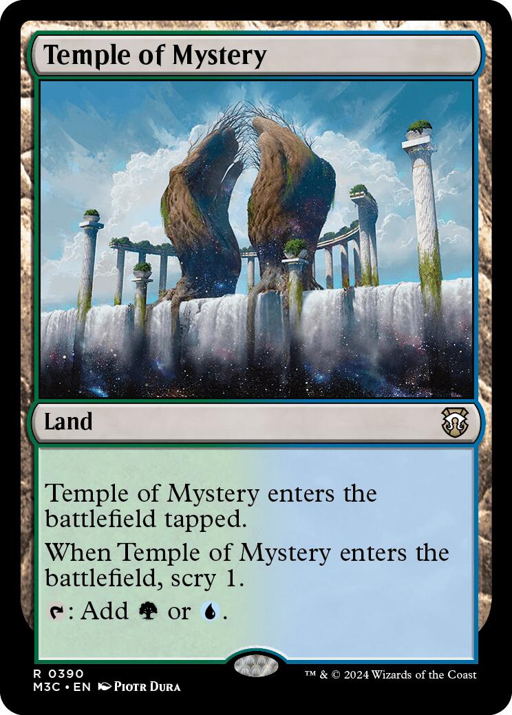 Temple of Mystery [Modern Horizons 3 Commander] | Pegasus Games WI