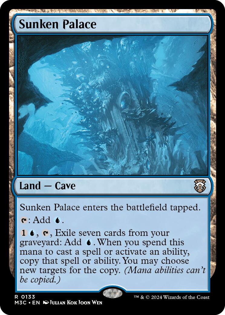 Sunken Palace [Modern Horizons 3 Commander] | Pegasus Games WI