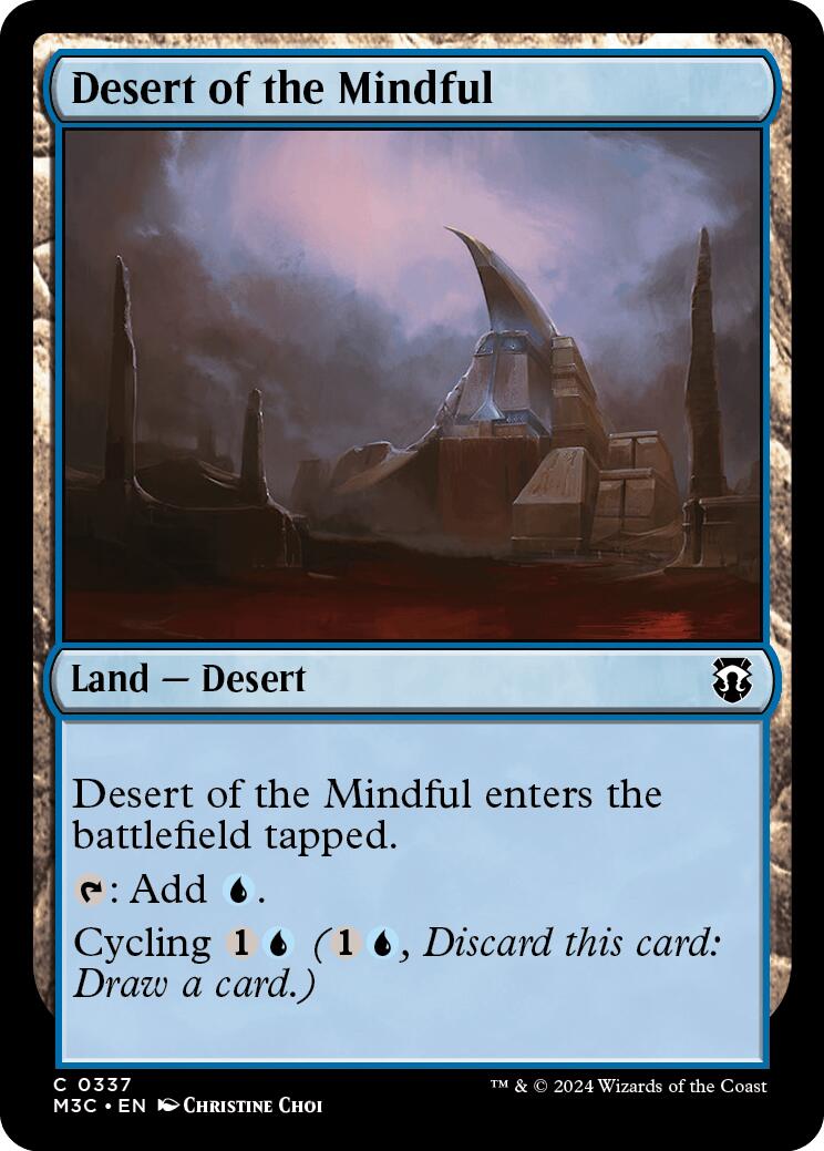 Desert of the Mindful [Modern Horizons 3 Commander] | Pegasus Games WI