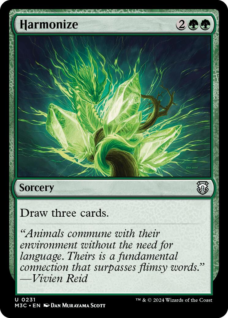 Harmonize [Modern Horizons 3 Commander] | Pegasus Games WI