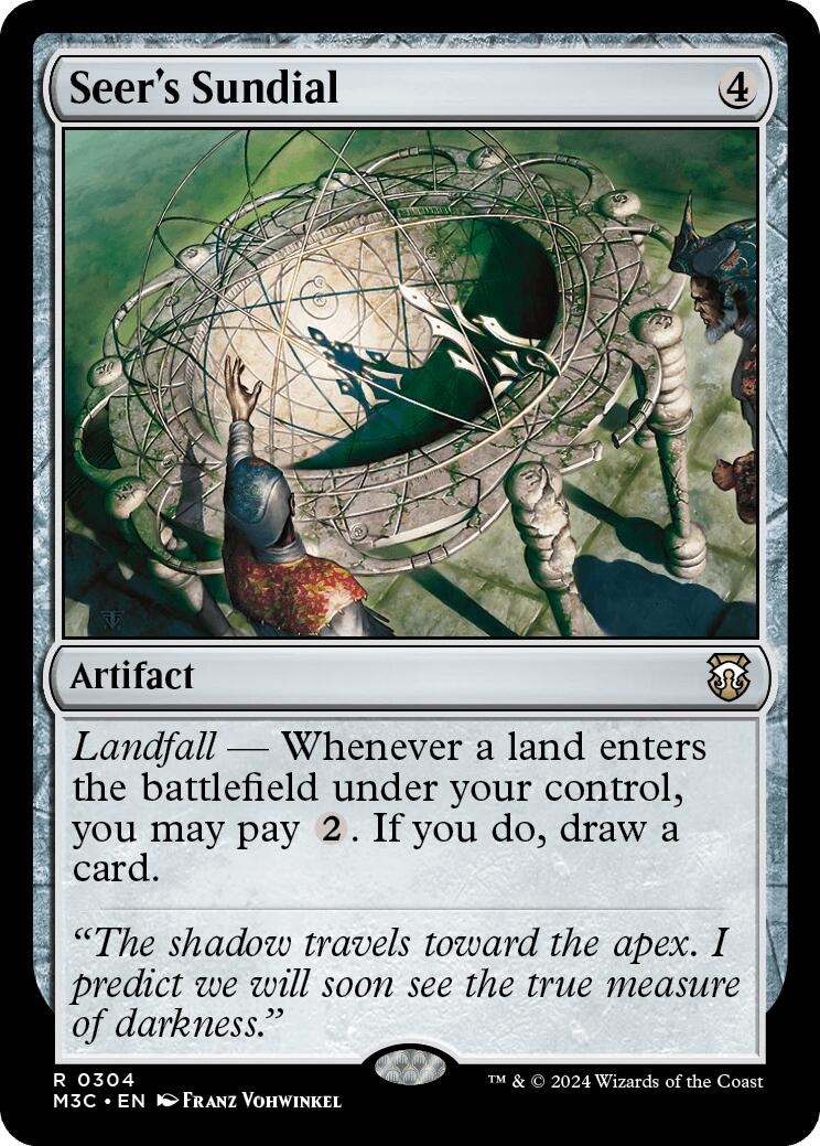 Seer's Sundial [Modern Horizons 3 Commander] | Pegasus Games WI