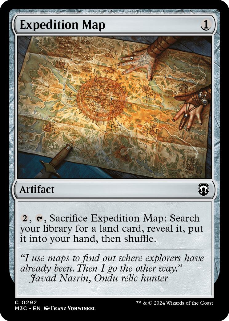 Expedition Map [Modern Horizons 3 Commander] | Pegasus Games WI