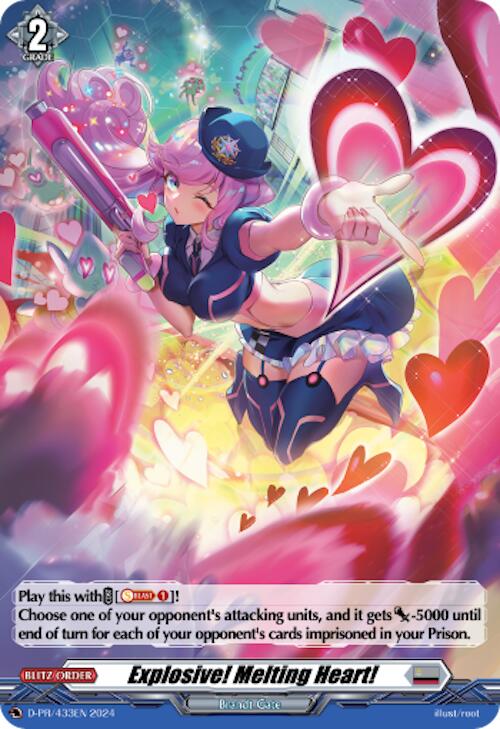 Explosive! Melting Heart! (Foil) (D-PR/433EN) [D Promo Cards] | Pegasus Games WI