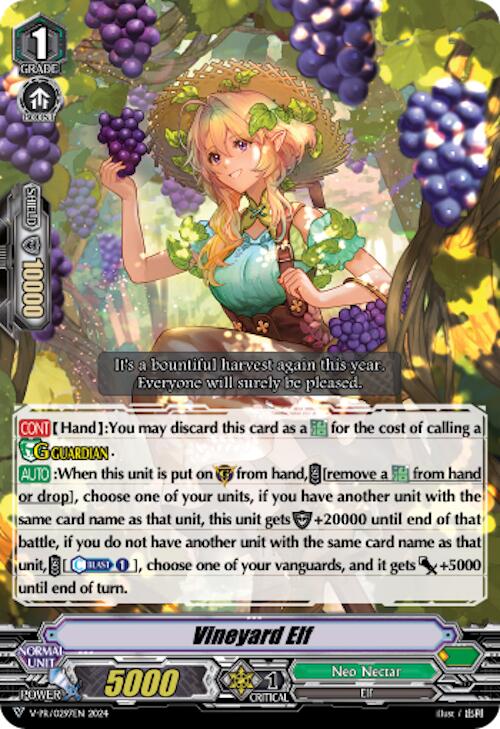 Vineyard Elf (V-PR/0297EN) [V Promo Cards] | Pegasus Games WI