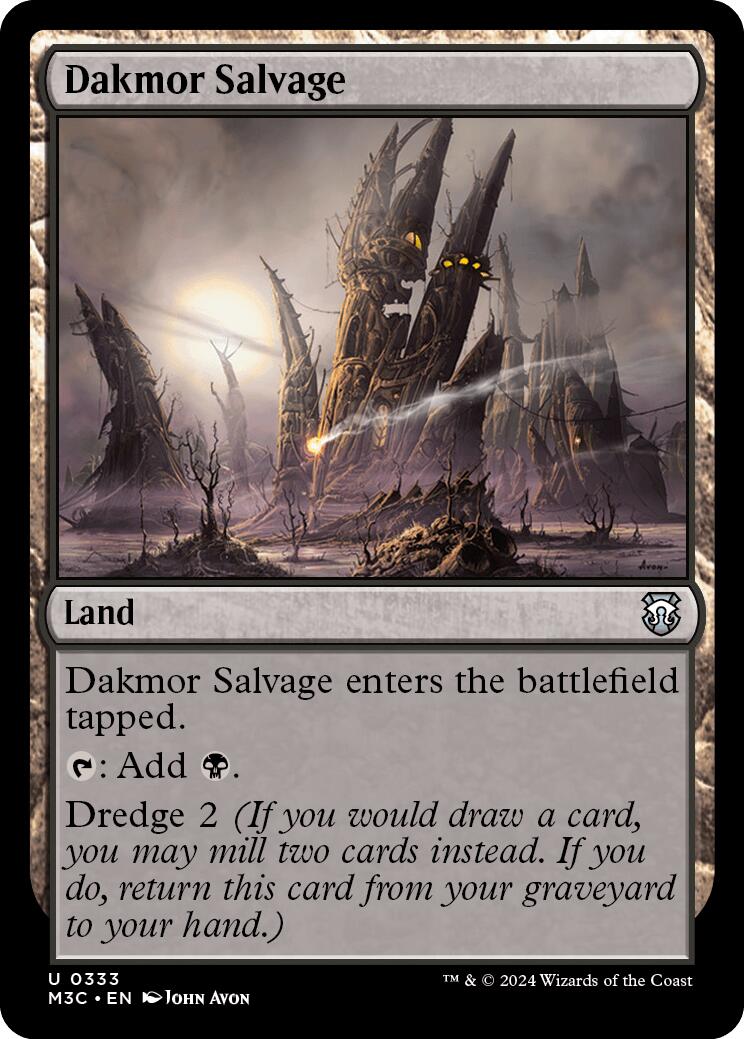 Dakmor Salvage [Modern Horizons 3 Commander] | Pegasus Games WI